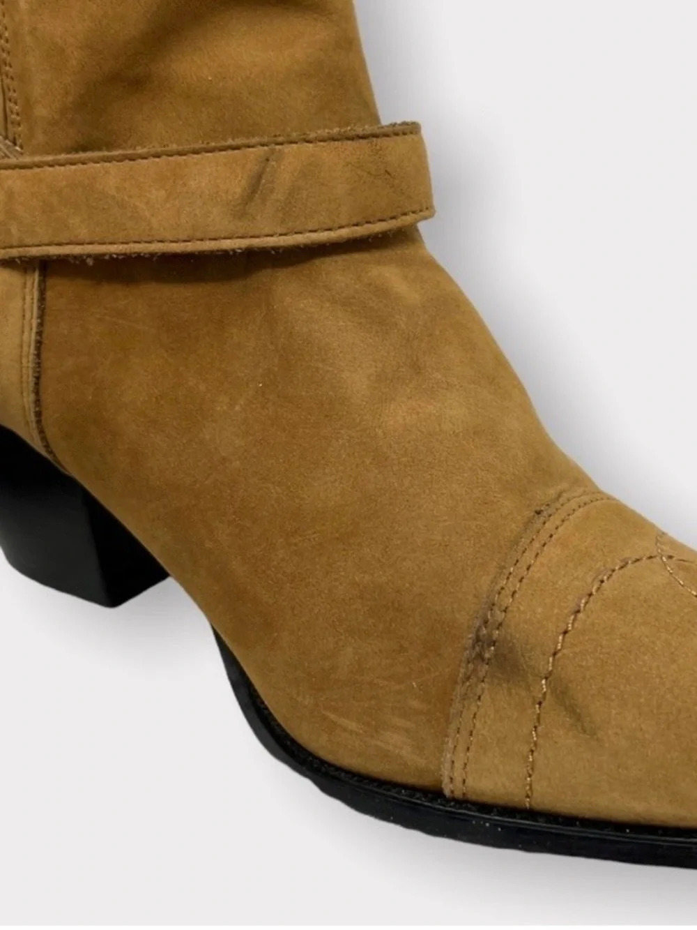Dingo Leather Western Ankle Bootie Sz 8